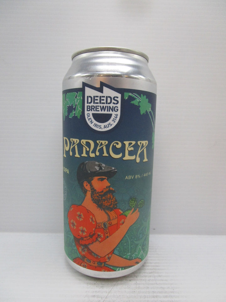 Deeds Panacea Hazy DIPA 8% 440ml