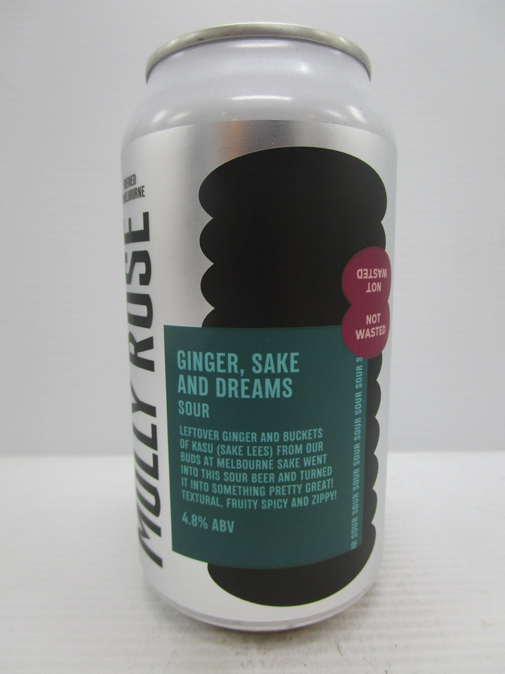 Molly Rose Ginger, Sake & Dreams Sour 4.8% 375ml