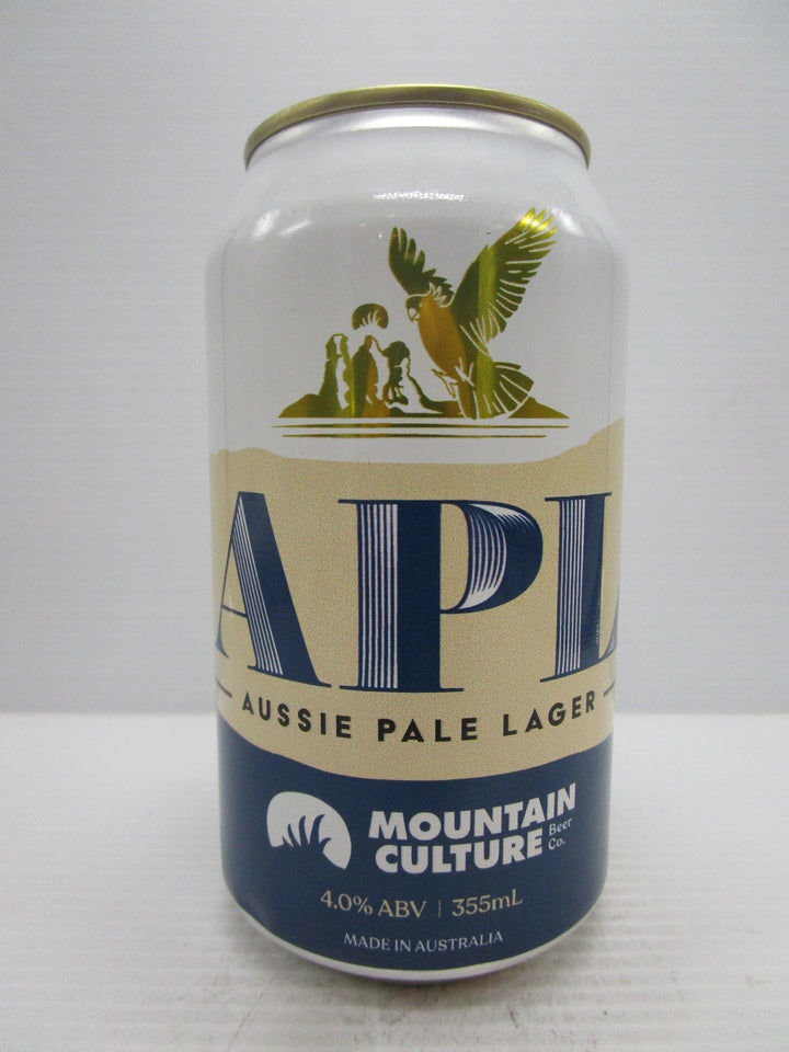 Mountain Culture Aussie Pale Lager 4% 355ml - Grape & Grain