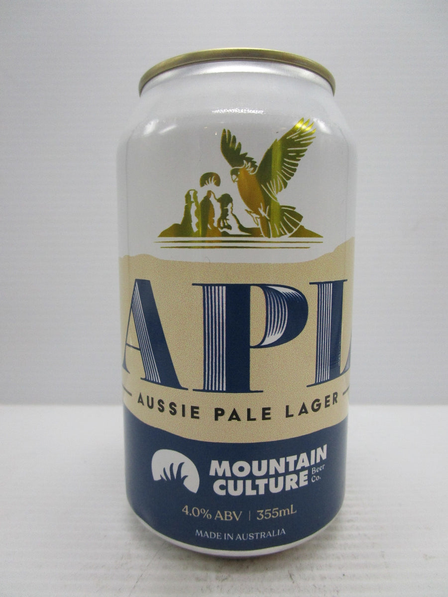 Mountain Culture Aussie Pale Lager 4% 355ml