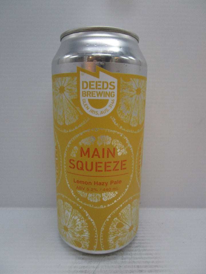 Deeds - Main Squeeze Lemon Hazy Pale 5.2% 440ml