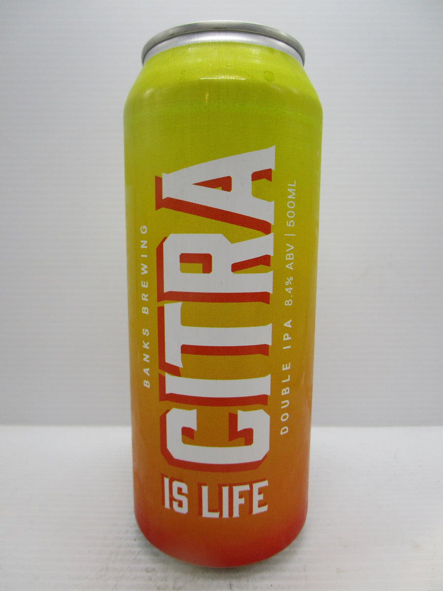 Banks Citra is Life DIPA 8.4% 500ml