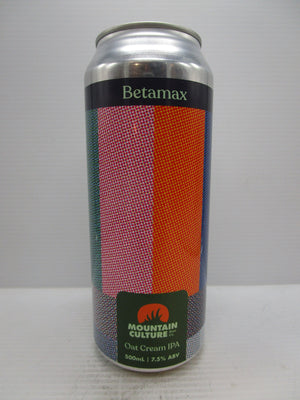 Mountain Culture Betamax Oat Cream IPA 7.5% 500ml