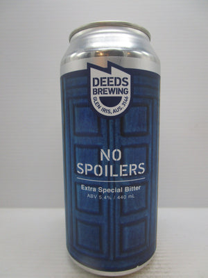 Deeds No Spoilers Extra Special Bitter 5.4% 440ml