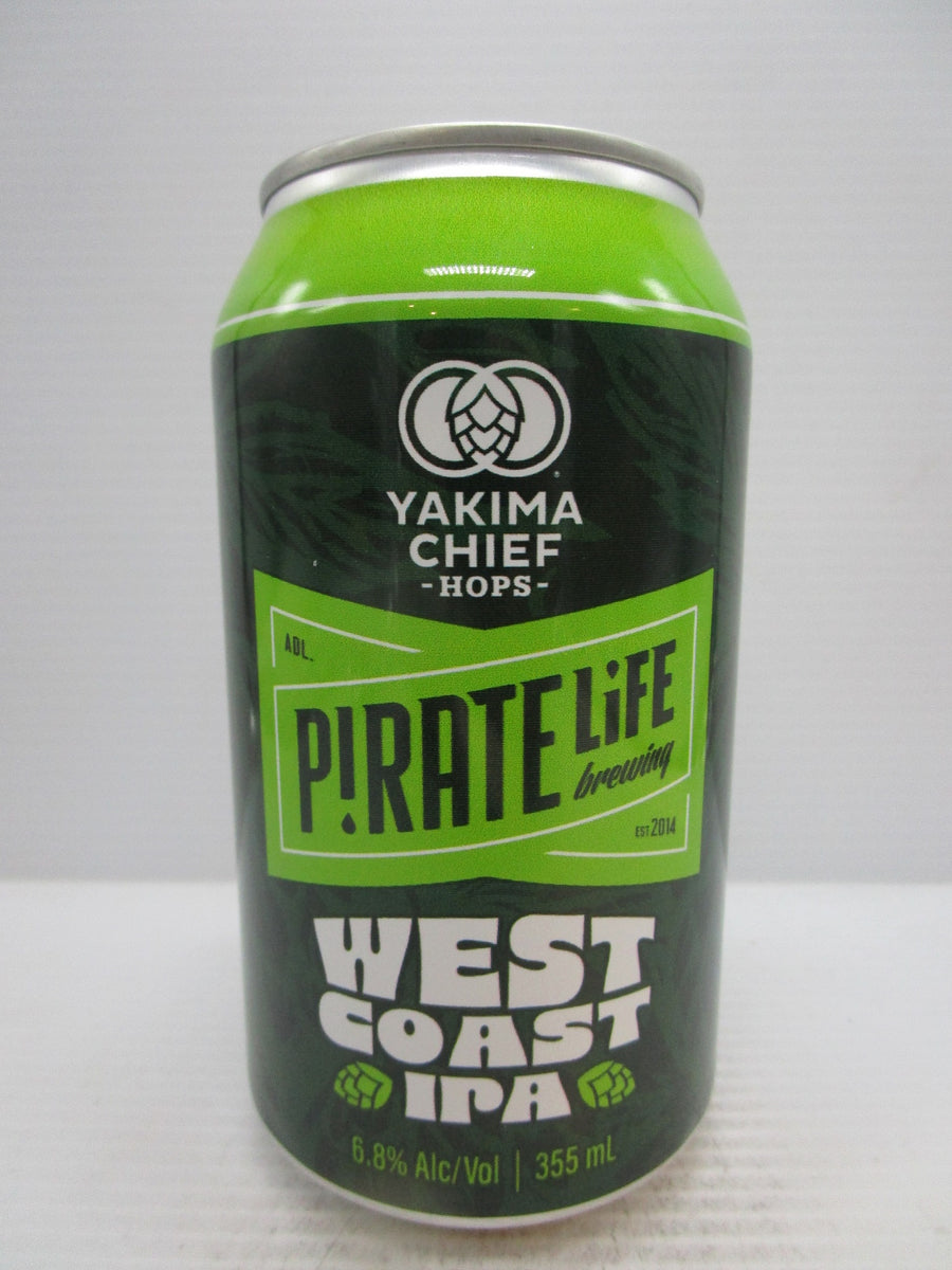 Pirate Life x Yakima Chief West Coast IPA 6.8% 355ml