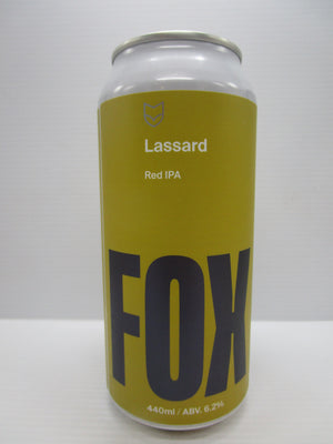Fox Friday Lassard Red IPA 6.2% 440ml