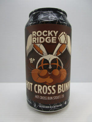 Rocky Ridge Hot Cross Bunny Stout 7% 375ml