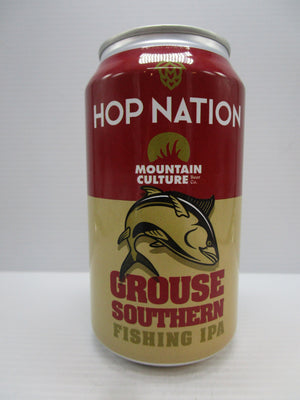 Hop Nation x Mountain Culture Grouse Southern Fishing IPA 5% 355ml