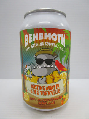 Behemoth Wasting Away Gin & Blood Orange Sour 5% 330ml