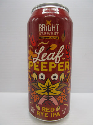 Bright Leaf Peeper Red Rye IPA 6.4% 440ml
