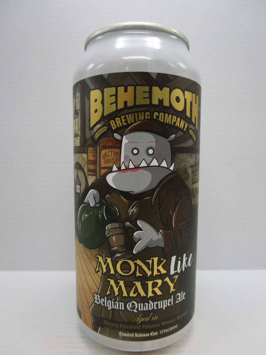 Behemoth Monk Like Mary Sherry & Whisky BA Belgian Quad 12% 440ml