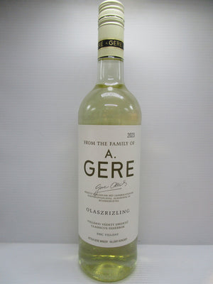 A Gere Olaszerizling Hungary 2023 12% 750ml