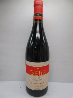 A Gere Pinot Noir Hungary 2017 13.5% 750ml