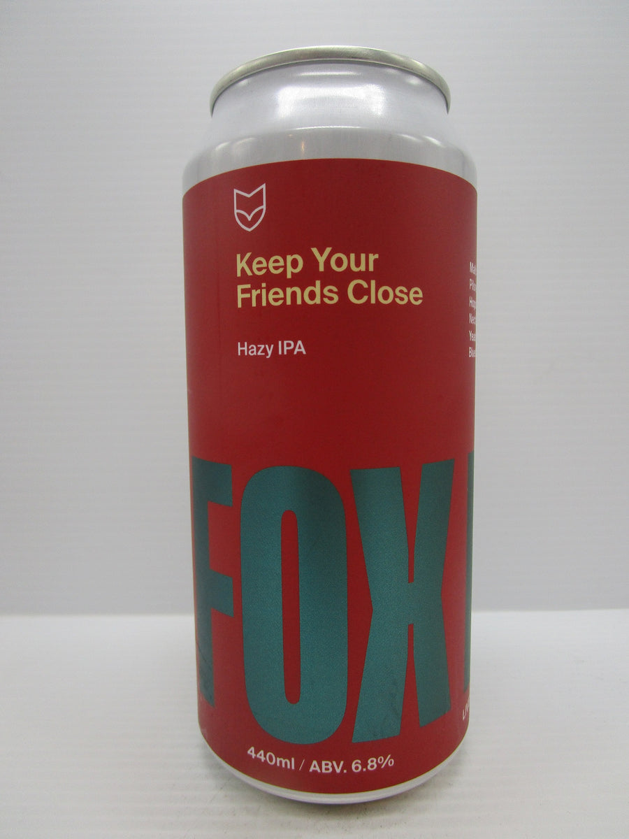 Fox Friday - Keep Your Friends Close Hazy IPA 6.8% 440ml