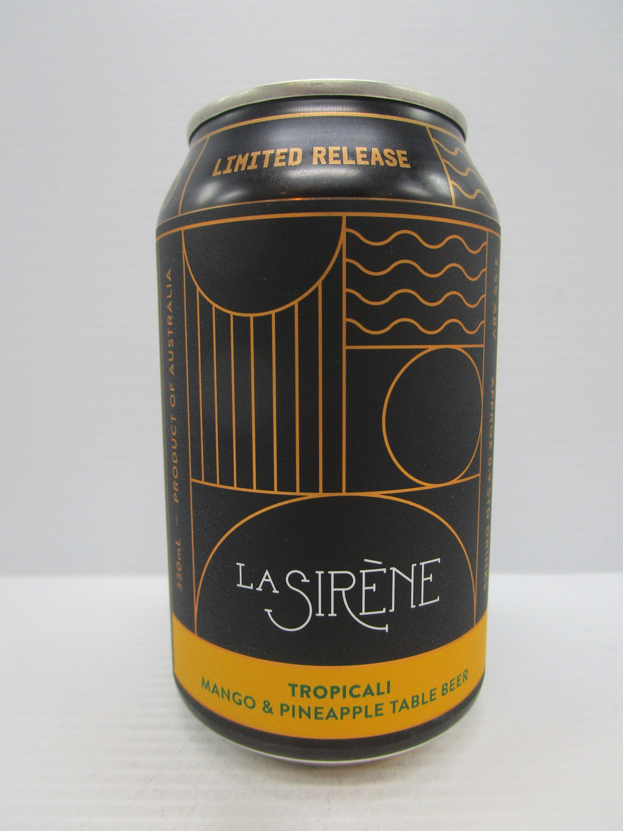 La Sirene Tropicali Mango & Pineapple Table Beer 3.5% 330ml
