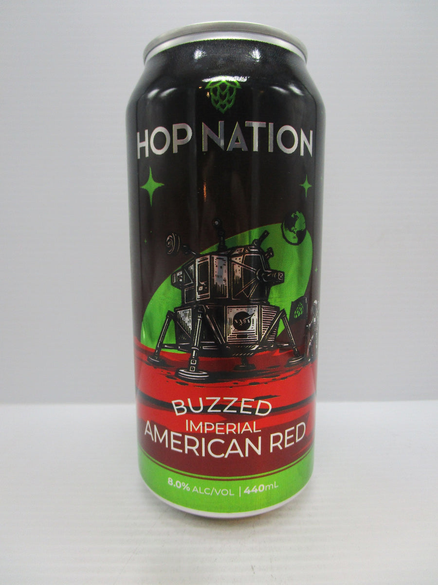 Hop Nation - Buzzed Imperial American Red 8% 440ml