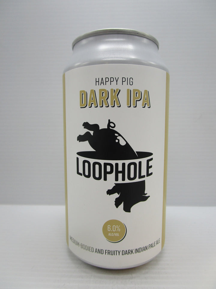 Loophole - Happy Pig Dark IPA 6% 375ml - Grape & Grain