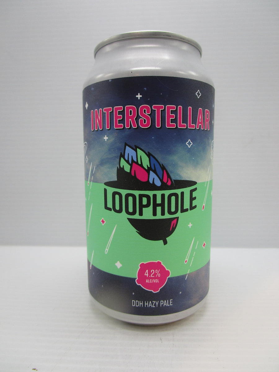 Loophole - Interstellar DDH Hazy Pale 4.2% 375ml