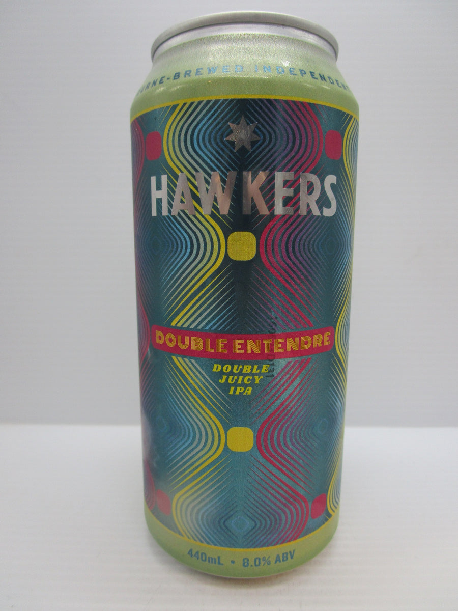 Hawkers - Double Entendre Double Juicy IPA 8% 440ml