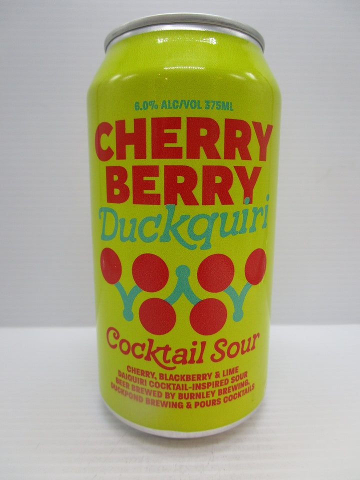 Burnley - Cherry Berry Duckquiri Cocktail Sour 6% 375ml