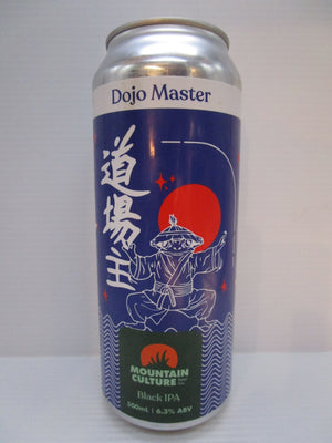 Mountain Culture Dojo Master Black IPA 6.3% 500ml