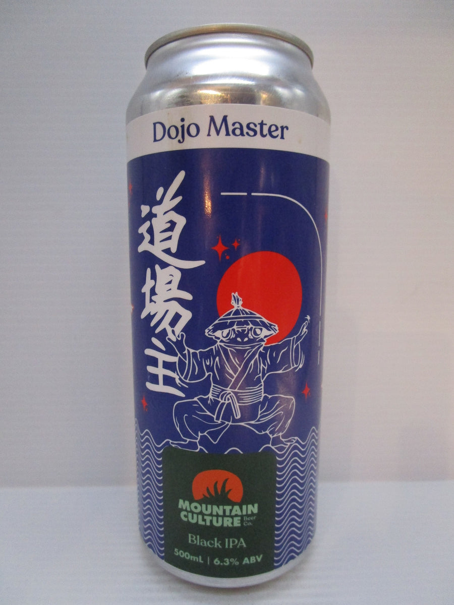 Mountain Culture Dojo Master Black IPA 6.3% 500ml
