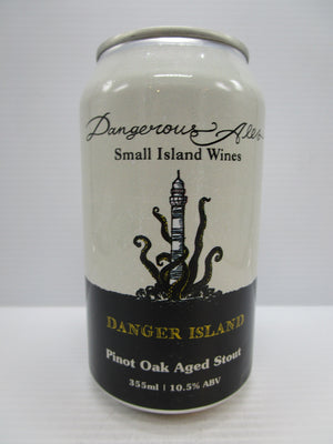 Dangerous Ales - Danger Island - Pinot Oak Aged Stout 10.5% 355ml