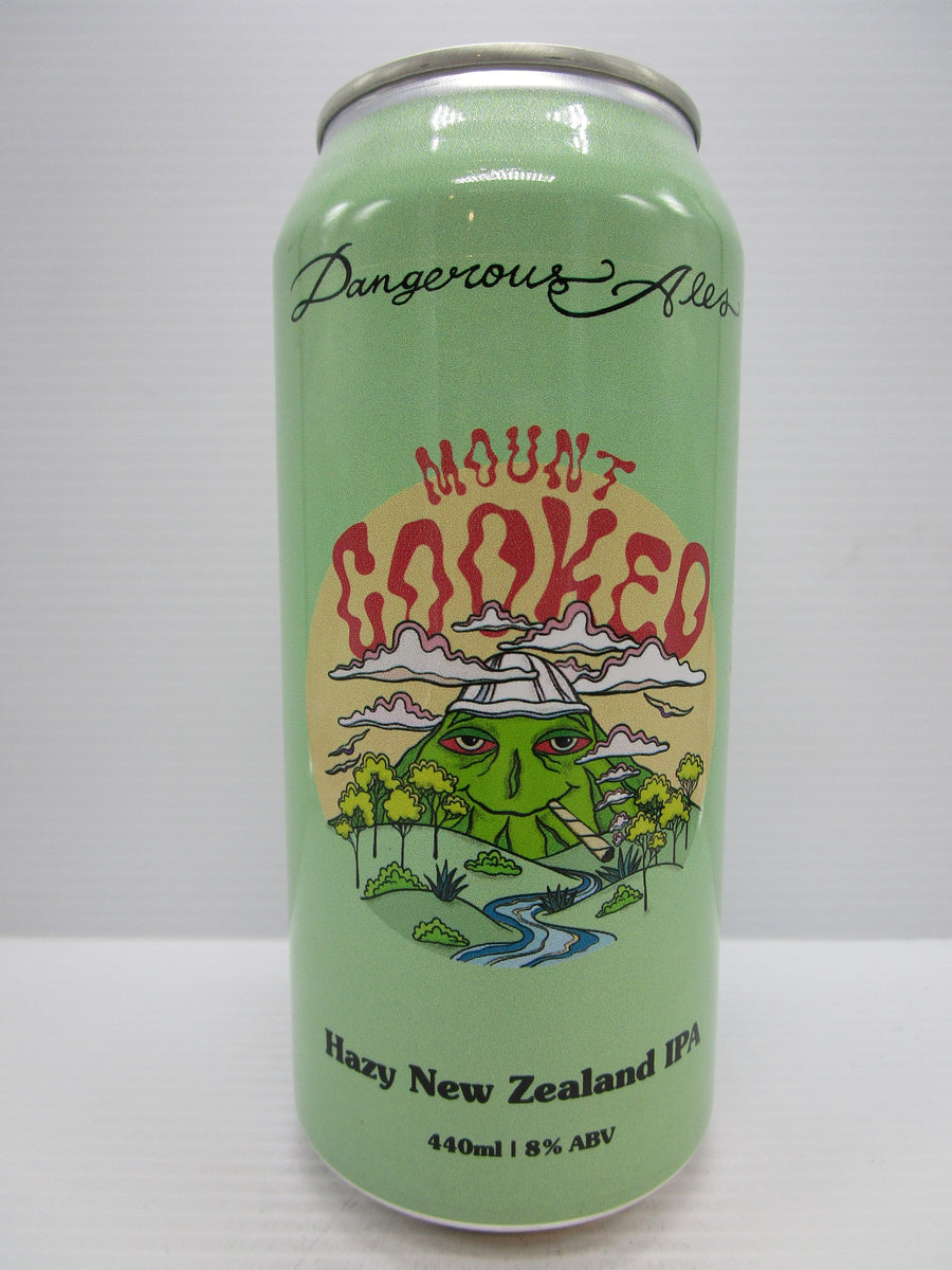 Dangerous Ales - Mount Cooked Hazy NZ IPA 8% 440ml
