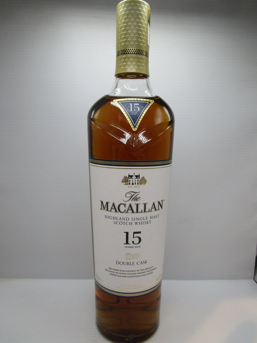 The Macallan 15yo Double Cask Single Malt Whisky 43% 700ml