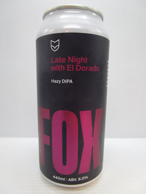 Fox Friday - Late Night With El Dorado Hazy DIPA 8% 440ml