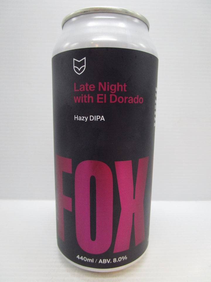 Fox Friday - Late Night With El Dorado Hazy DIPA 8% 440ml