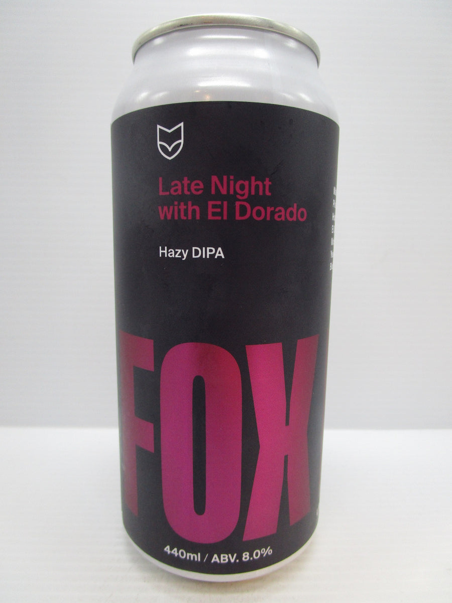 Fox Friday - Late Night With El Dorado Hazy DIPA 8% 440ml