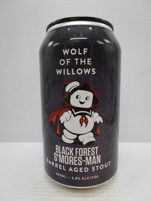 Wolf of the Willows - Black Forest S'mores Man BA Stout 5.8% 355ml