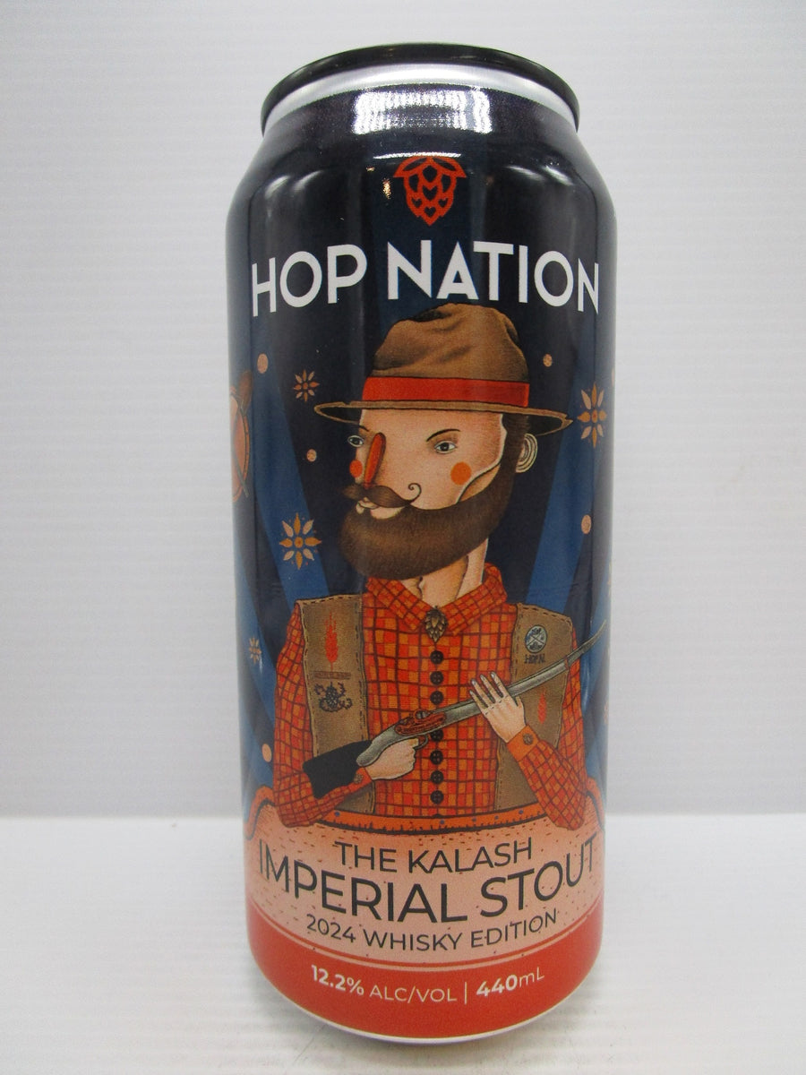 Hop Nation - The Kalash 2024 Imperial Stout Whisky Edition 12.2% 440ml