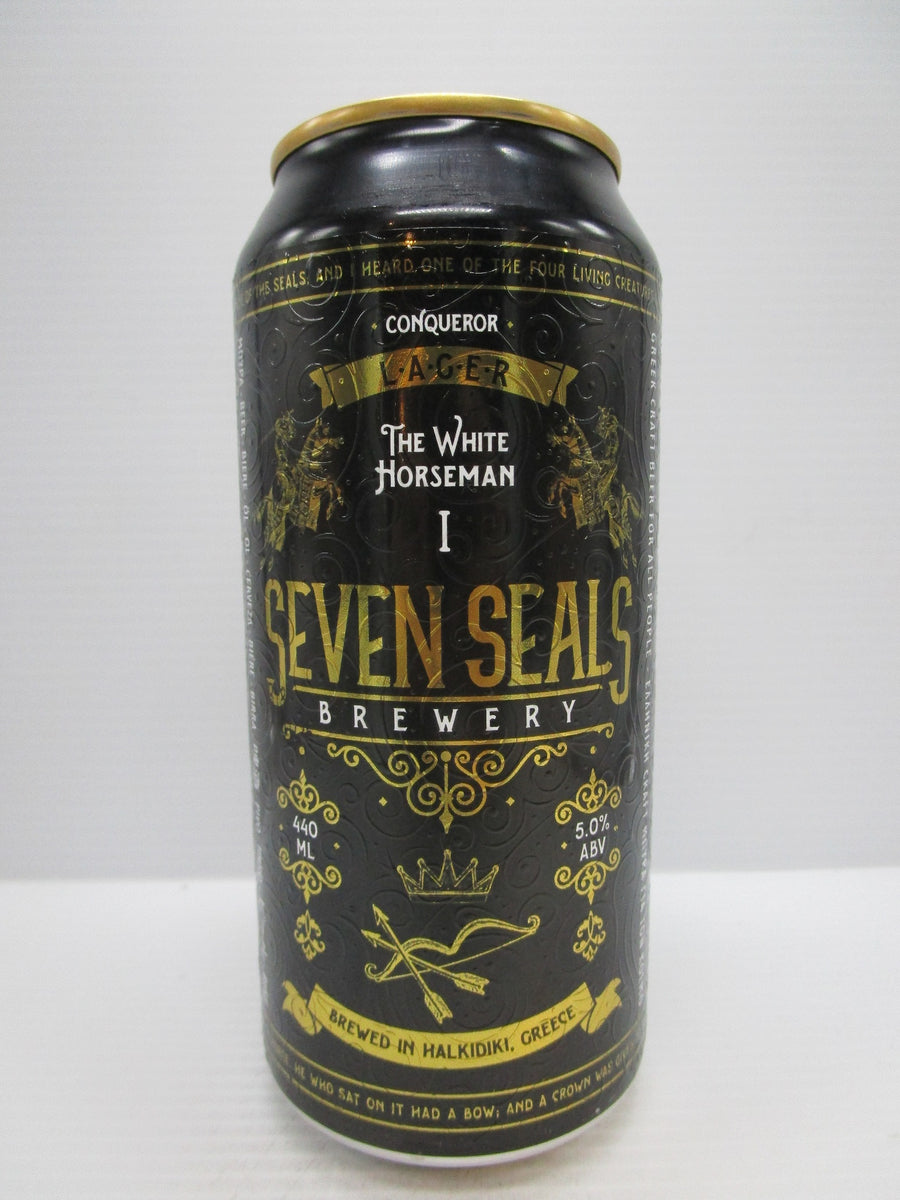 Seven Seals - The White Horseman Lager 5% 440ml