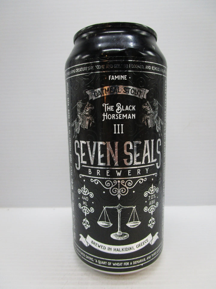 Seven Seals - The Black Horseman Oatmeal Stout 7% 440ml