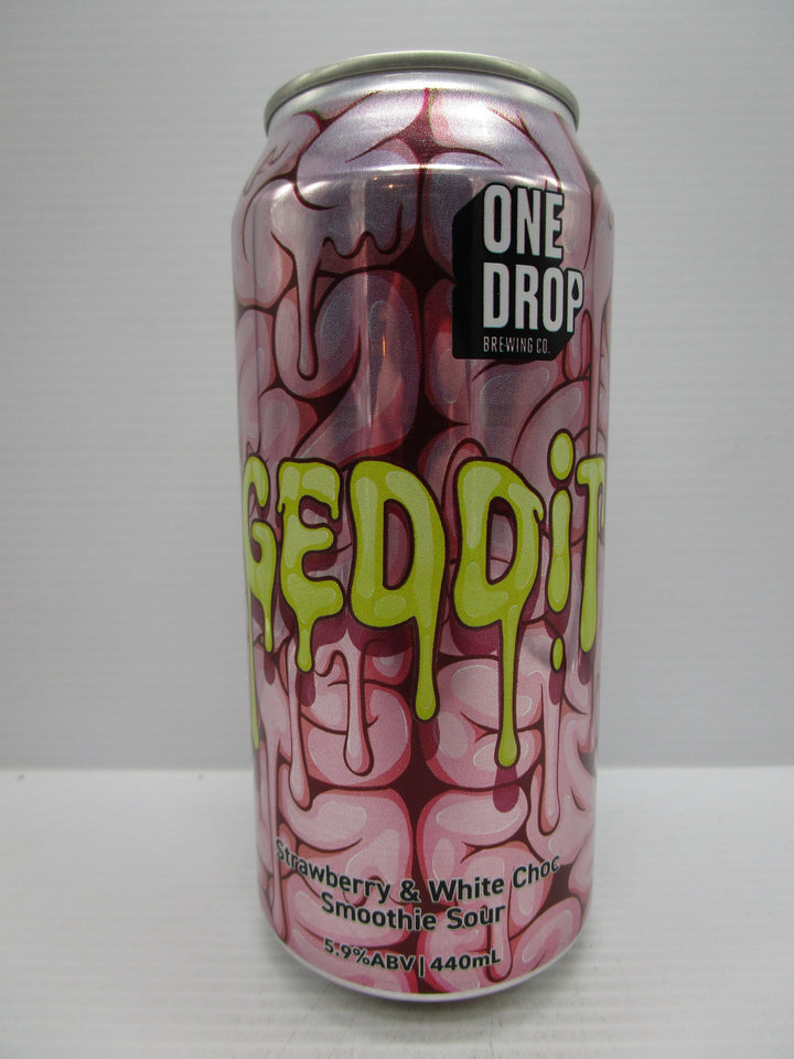 One Drop - Geddit Strawberry & White Chocolate Smoothie Sour 5.9% 440ml