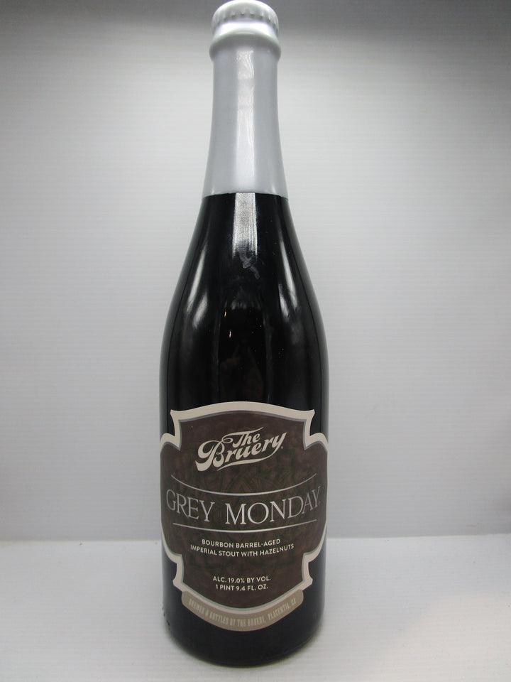 The Bruery Grey - Monday Bourbon BA Imperial Stout with Hazelnuts 19% 750ml - Grape & Grain