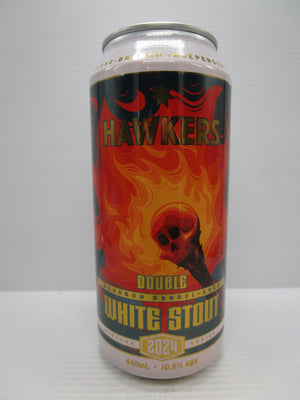 Hawkers - Double Bourbon BA White Stout 2024 10.8% 440ml