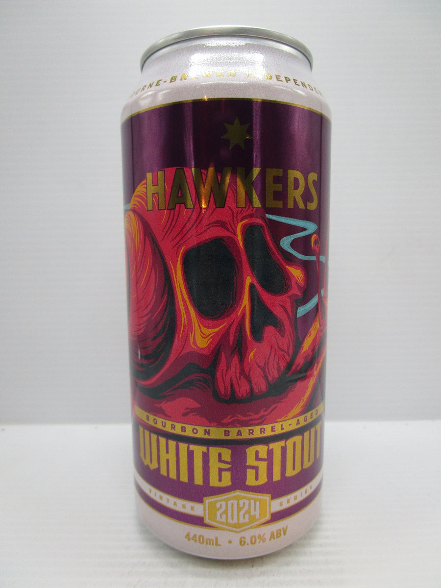 Hawkers - Bourbon BA White Stout 2024 6% 440ml