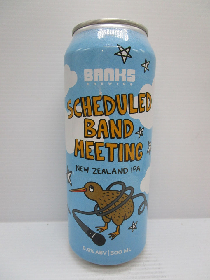 Banks Scheduled Band Meeting NZ IPA 6.9% 500ml