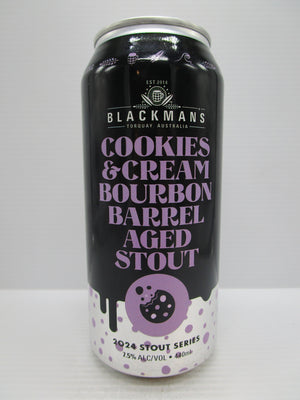 Blackman's - Cookies & Cream Bourbon BA Stout 7.5% 440ml