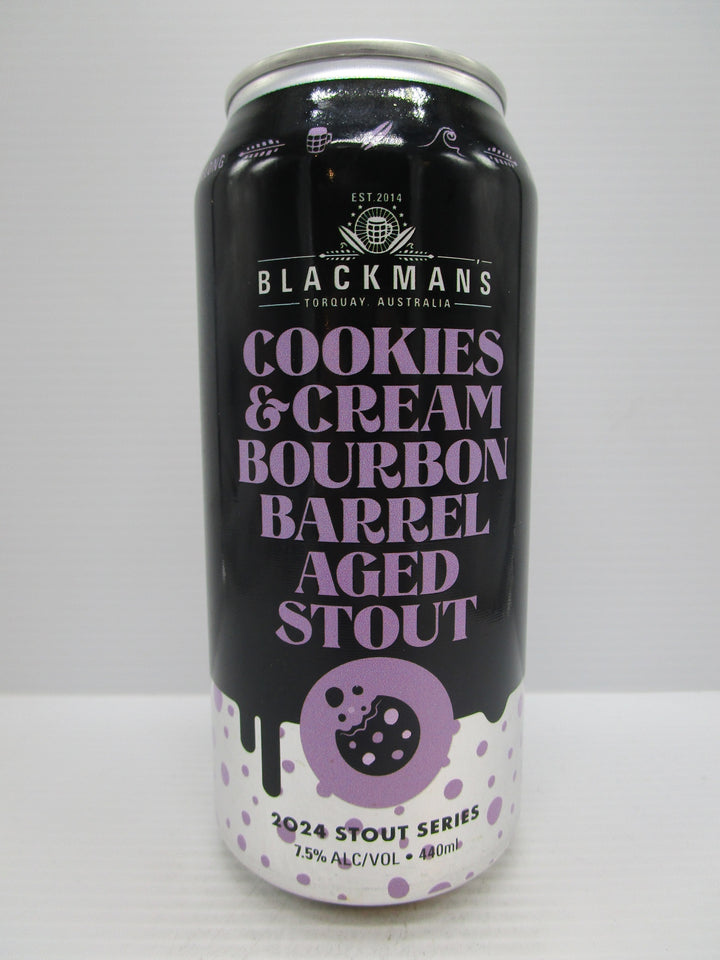 Blackman's - Cookies & Cream Bourbon BA Stout 7.5% 440ml