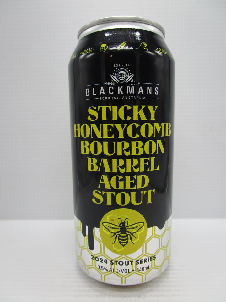 Blackman's - Sticky Honeycomb Bourbon BA Stout 7.5% 440ml