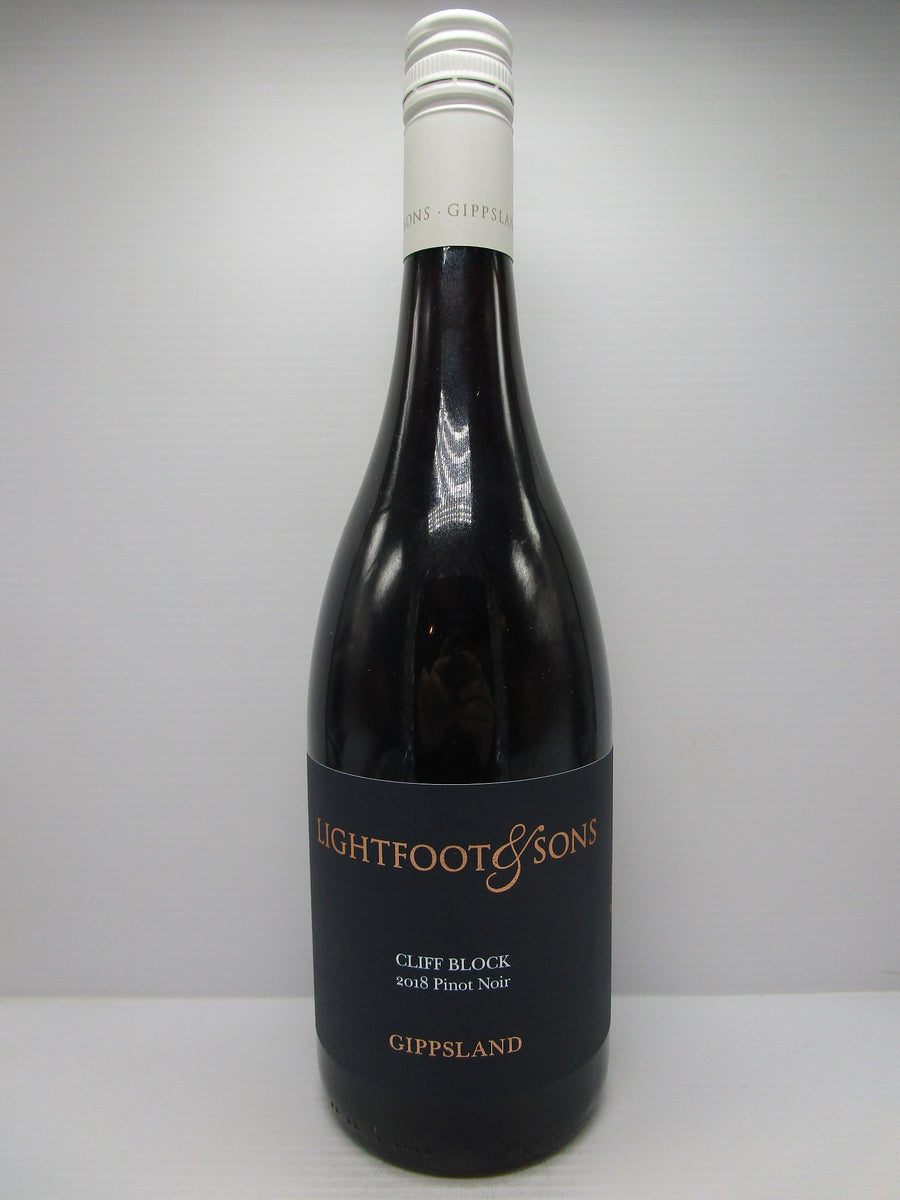 Lightfoot & Sons Cliff Block 2018 Pinot Noir 13.8% 750ml