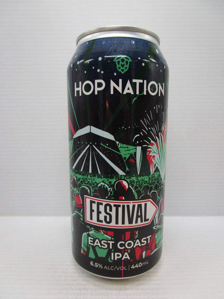 Hop Nation - Festival East Coast IPA 6.5% 440ml - Grape & Grain