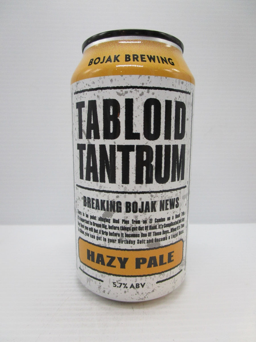 Bojak - Tabloid Tantrum Hazy Pale 5.7% 375ml