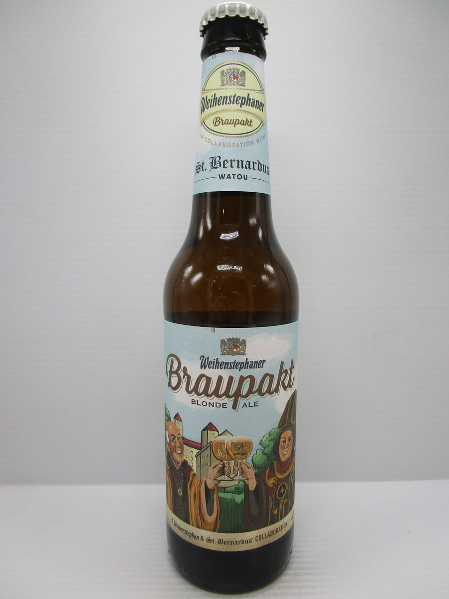 Weihenstephaner x St Bernardus - Braupakt Blonde 6.5% 330ml