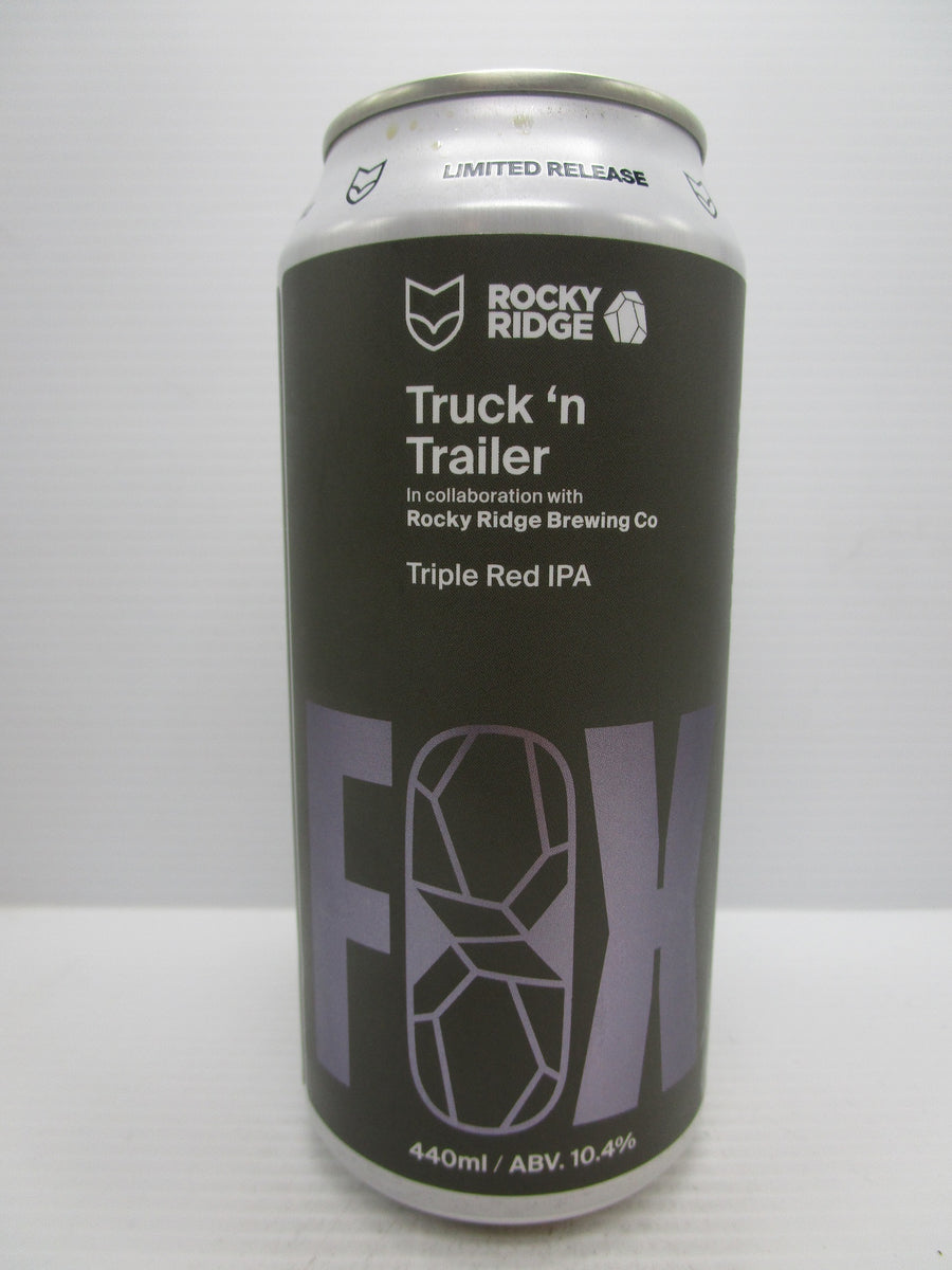 Fox Friday x Rocky Ridge - Truck 'n Trailer Triple Red IPA 10.4% 440ml