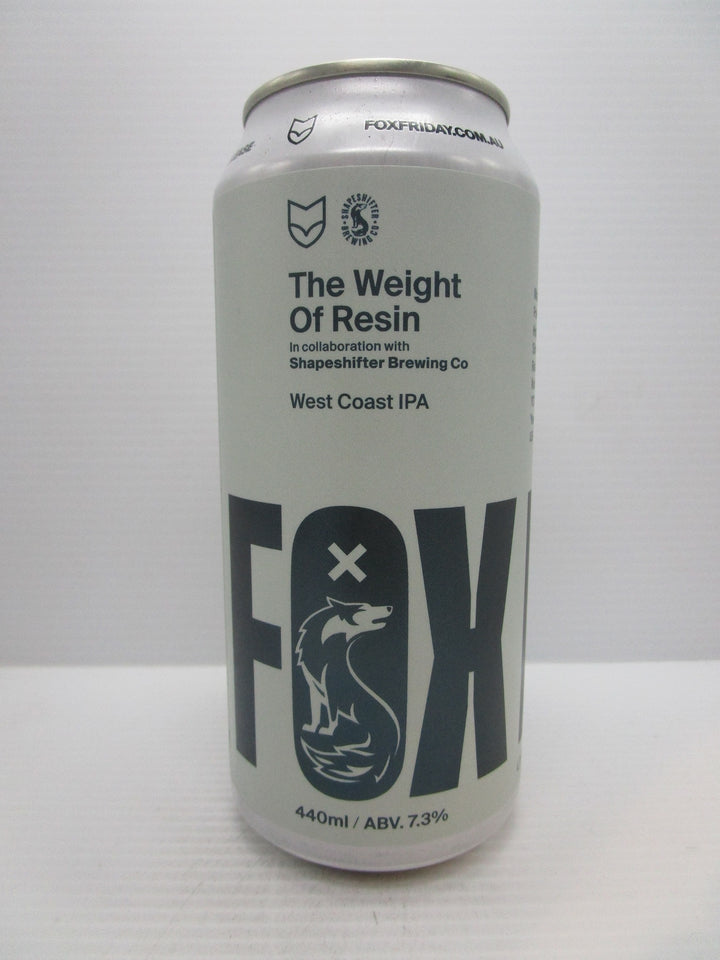 Fox Friday x Shapeshifter - The Weight of Resin WCIPA 7.3% 440ml - Grape & Grain